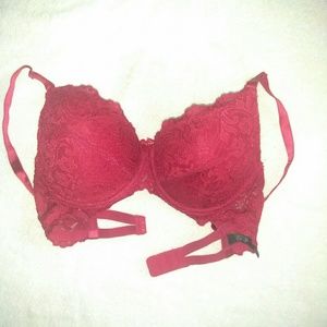 Red lace Bra